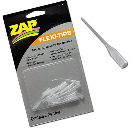CANULAS APLICADORAS FLEXIBLES (24 unidades) ZAP
