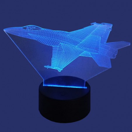 SOPORTE LED CON AVION JET