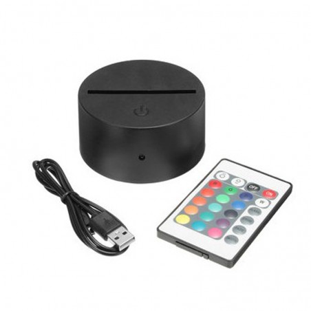 SOPORTE LED CON AVION JET