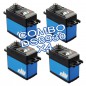 COMBO 4 SERVOS BRUSHLESS DS8930 DUALSKY (Torque 24Kg a Lipo 2S) COMBO 4 SERVOS BRUSHLESS DS8930 DUALSKY (Torque 24Kg a Lipo 2S)