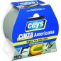 CINTA AMERICANA TACKCEYS PLATA ROLLO 10Mx50MM