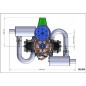 MOTOR DLE200 200CC CON ESCAPE PREMIUM