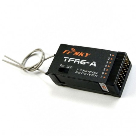 RECEPTOR FRSKY TFR6-A PARA FUTABA FASST (PIN LATERAL)