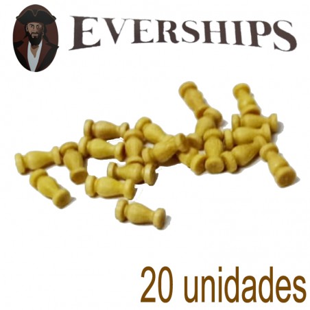 COLUMNA DE BOJ 6MM 20 UNIDADES EVERSHIPS