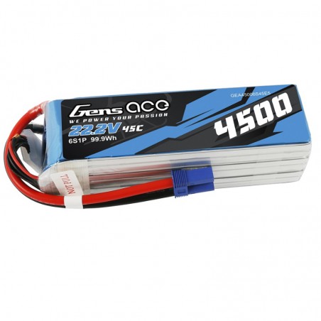 BATERIA LIPO 22.2V 4500MAH 45C EC5 GENS ACE
