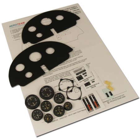 KIT PANEL INSTRUMENTOS TIGER MOTH 1/5