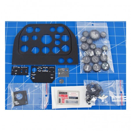 KIT PANEL INSTRUMENTOS P-51 MUSTANG 1/4