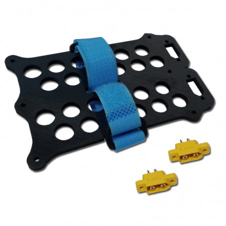 BANCADA 2 BATERIAS LIPO 2200 2-4S