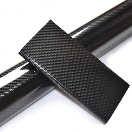 VINILO ADH. IMIT/CARB. 30 X 100CM NEGRO BRILL