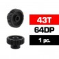 PIÑON MOTOR 43T 64DP HSS 3,17MM