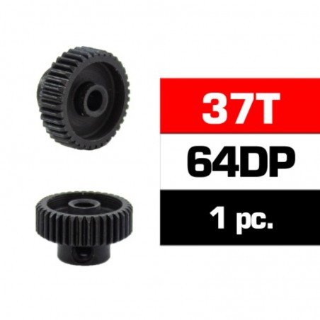 PIÑON MOTOR 37T MODULO 64 ACERO HSS 3,17MM ULTIMATE