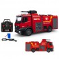 CAMION BOMBEROS CON CAÑON DE AGUA HUINA 1/14