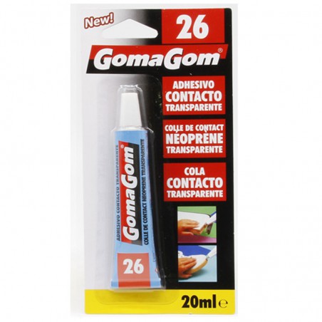 PEGAMENTO CONTACTO TRANSPARENTE GOMAGOM