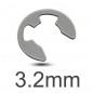 CIRCLIPS ACERO INOXIDABLE 3,2M (10 UNIDADES) A2PRO