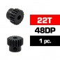 PIÑON MOTOR 22T 48DP HSS 3,17MM