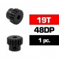 PIÑON MOTOR 19T 48DP HSS 3,17MM