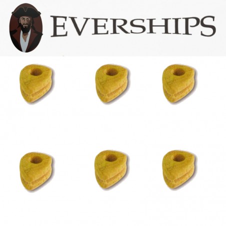 VIGOTA CIEGA DE BOJ 7MM 6 UNIDADES EVERSHIPS