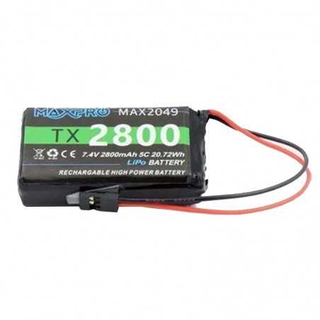 BATERIA LIPO TX 7,4V 2800MAH FUTABA 10K/12K/14SG