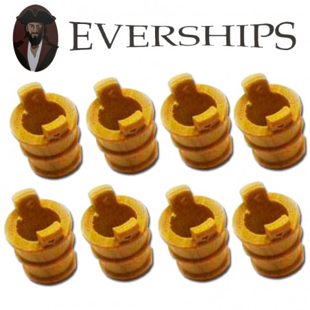 BALDE CON ASAS DE BOJ 12MM (8U) EVERSHIPS