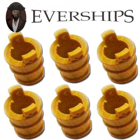BALDE CON ASAS DE BOJ 8MM (6U) EVERSHIPS