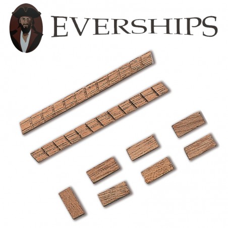 ESCALERA DE MADERA 11 PELDAÑOS 70MM EVERSHIPS
