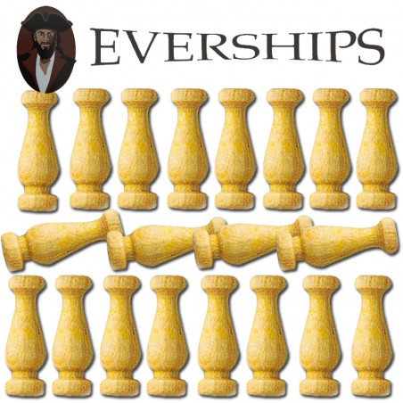 COLUMNA DE BOJ 10MM 20 UNIDADES EVERSHIPS