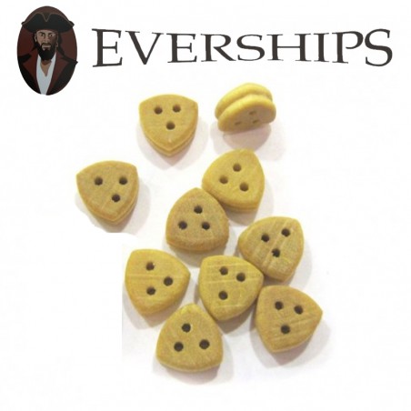 VIGOTA TRIANGULAR BOJ 5MM 3 AGUJEROS 10 UNIDADES EVERSHIPS