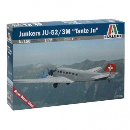 MAQUETA 1:72 AVION JUNKERS JU-52 3/M ITALERI
