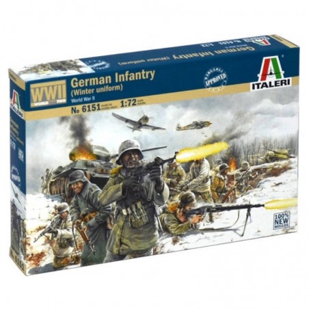 MAQUETA 1:72 INFANTERIA ALEMANA INVIERNO ITALERI