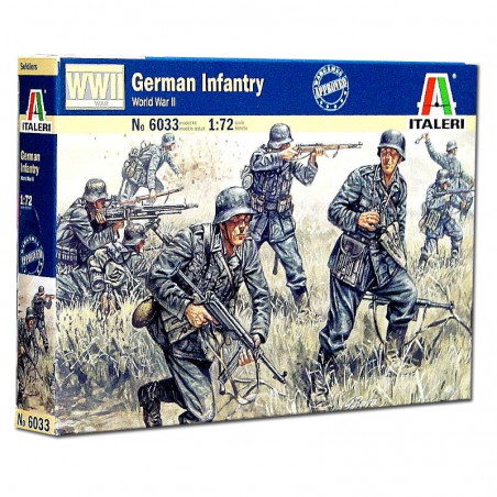 MAQUETA 1:72 INFANTERIA ALEMANA ITALERI