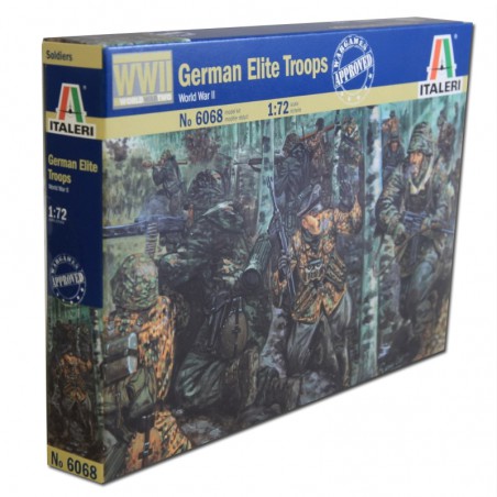 MAQUETA 1:72 TROPA ELITE ALEMANA WWII ITALERI