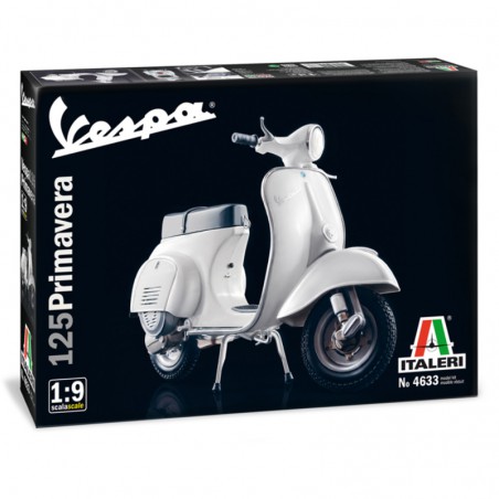 MAQUETA 1:9 MOTO VESPA 125 PRIMAVERA ITALERI