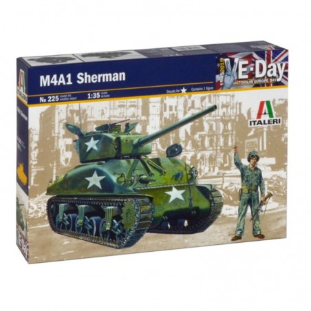 TANQUE M4A1 SHERMAN VeDay S. Edition 1/35 ITALERI