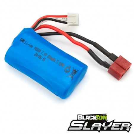 BATERIA LI-ION 7.4V 800MAH CON CONECTOR TIPO T