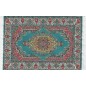 ZZ ALFOMBRA TURQ . 10 X 14cm