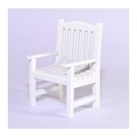 ZZ SILLON DE JARDIN BLANCO