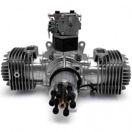 MOTOR AVION GASOLINA DLE120 BICILINDRICO ORIGINAL