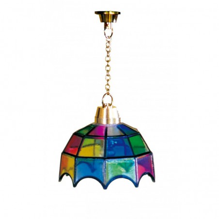 ZZ LAMPARA TECHO TIFFANY COLORES