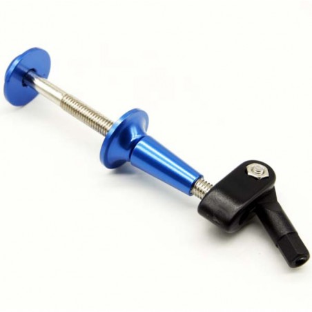 HORN AJUSTABLE M5X70MM ALUMINIO AZUL