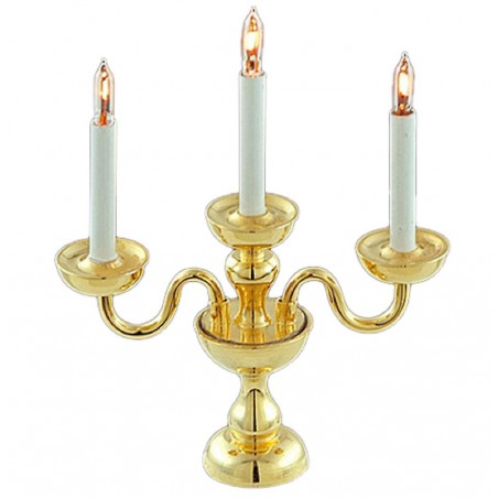 zz CANDELABRO 3 BRAZOS C/LUZ *