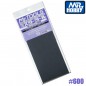 PAPEL DE LIJA 600 (4 UNIDADES) MR HOBBY