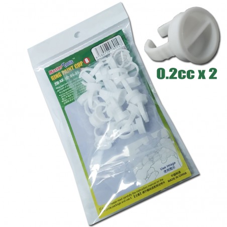 RECIPIENTE ANILLO DEDO 0.2ccx2 Nº2 MASTER TOOLS