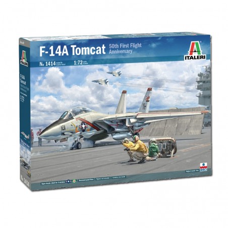 MAQUETA AVION 1:72 F-14A TOMCAT ITALERI