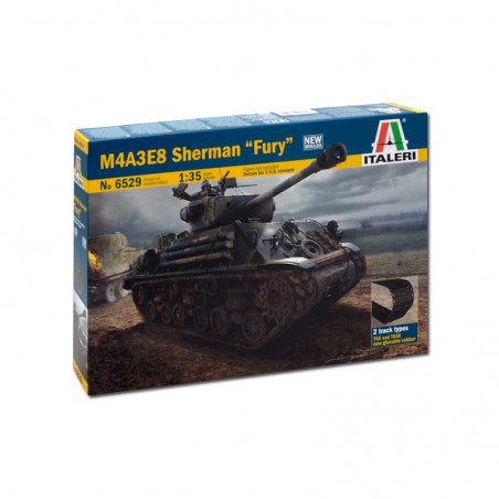 MAQUETA 1:35 TANQUE M4A3E8 SHERMAN "FURY" ITALERI