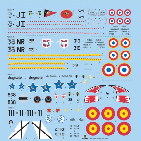 MAQUETA 1:32 AVION MIRAGE III E/R