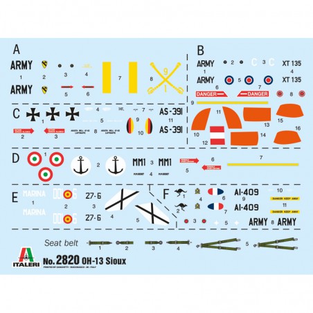 MAQUETA 1:48 HELICOPTERO OH-13 SIOUX ESPAÑ ITALERI