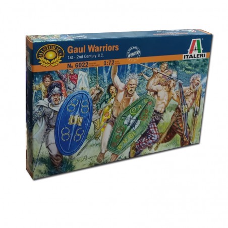 MAQUETA 1:72 TROPA GUERREROS GALOS ITALERI