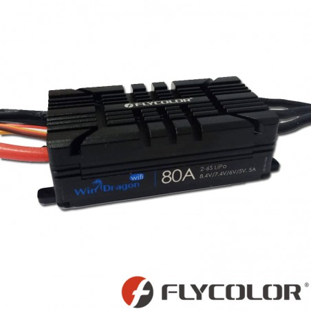 VARIADOR BRUSHLESS AVION 80A 2-6S WING DRAGON