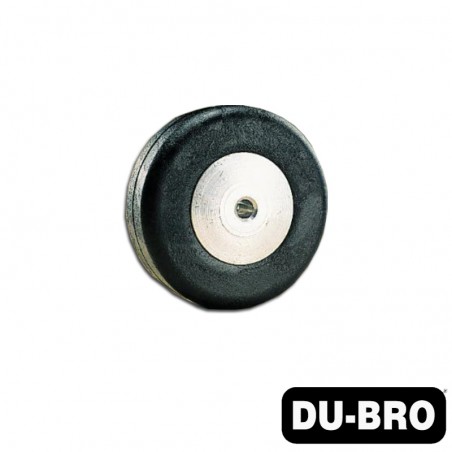RUEDA PATIN DE COLA 19MM CON LLANTA ALUMINIO DUBRO
