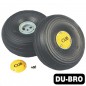 RUEDA GOMA ESCALA 1/5 PIPER J3 DUBRO (2UDS)